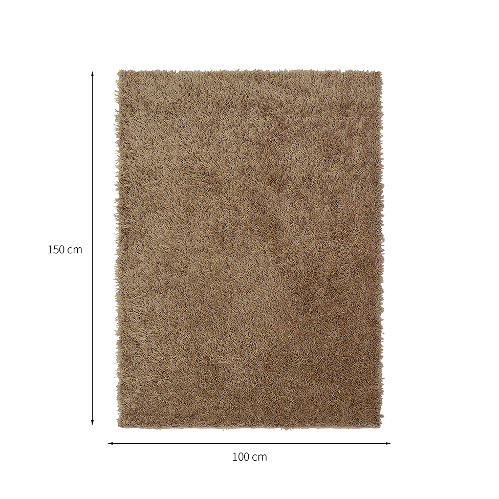 Tapete Galax Retangular Shaggy (100x150 cm) Trigo