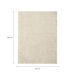 Tapete Galax Retangular Shaggy (200x300 cm) Natural