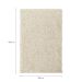 Tapete Galax Retangular Shaggy (300x400 cm) Natural