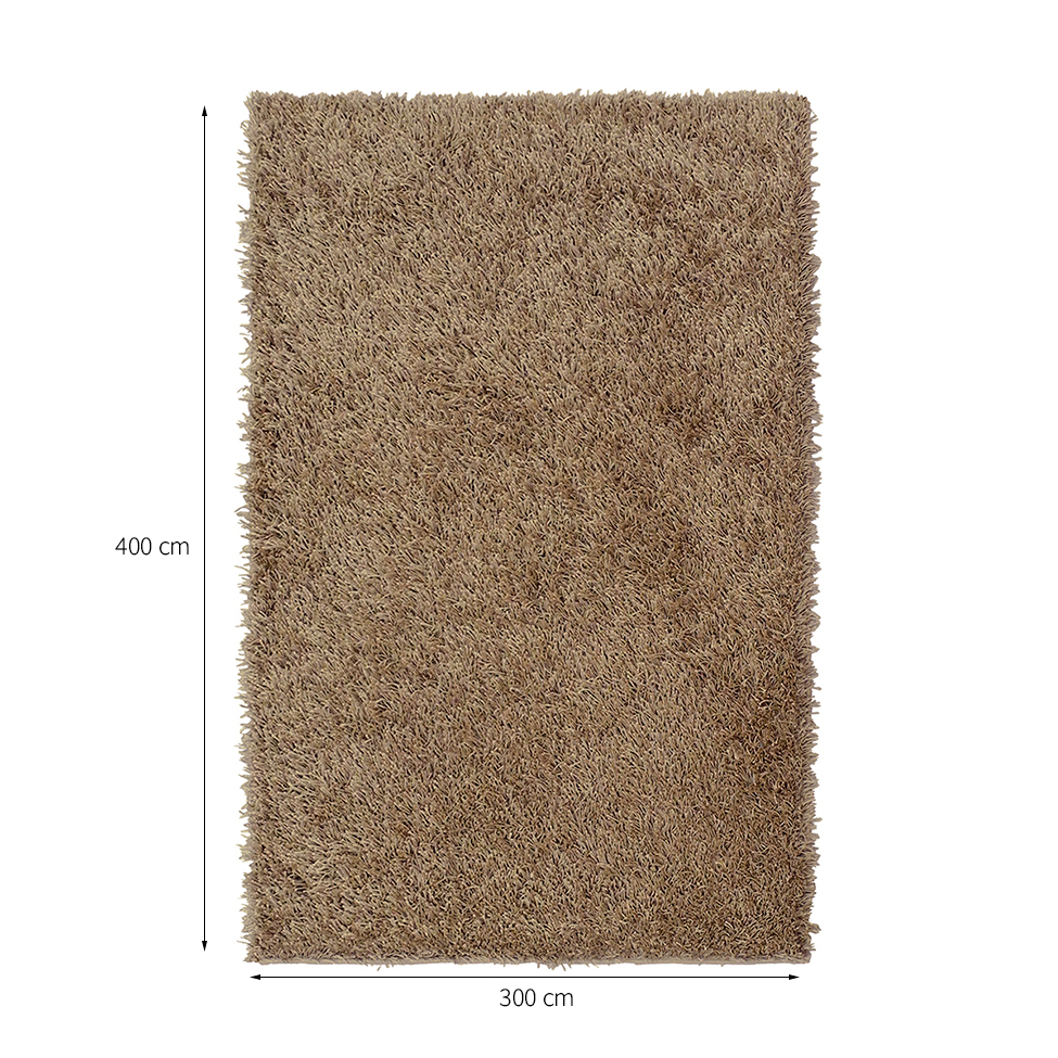Tapete Galax Retangular Shaggy (300x400 cm) Trigo