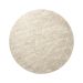 Tapete Glamour Diamante Redondo Bouclé (190x190) Bege