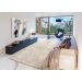 Tapete Glamour Diamante Retangular Bouclé (200x250) Bege