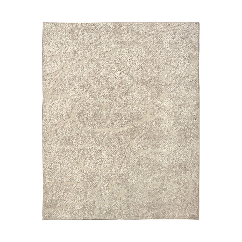 Tapete Glamour Diamante Retangular Bouclé (200x290) Bege