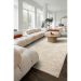 Tapete Glamour Diamante Retangular Bouclé (200x290) Bege