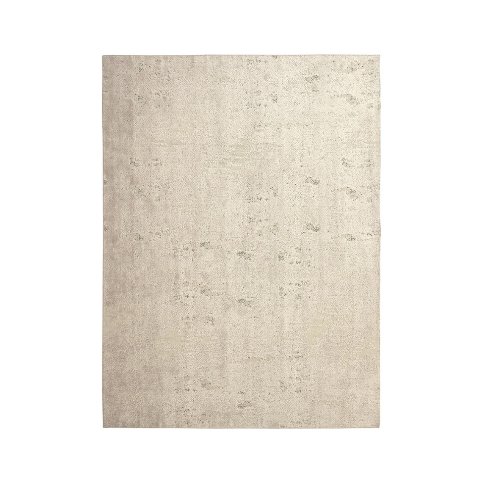 Tapete Glamour Inox Retangular Bouclé (200x290) Bege