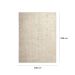 Tapete Glamour Inox Retangular Bouclé (200x290) Bege