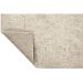 Tapete Glamour Inox Retangular Bouclé (200x290) Bege