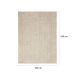 Tapete Glamour Prata Retangular Bouclé (190x240) Bege