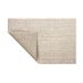 Tapete Glamour Prata Retangular Bouclé (200x250) Bege
