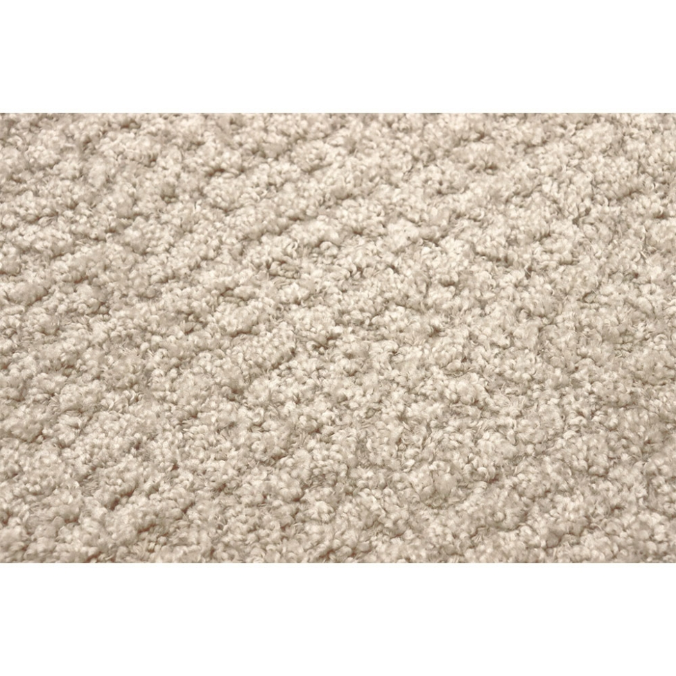 Tapete Glamour Prata Retangular Bouclé (200x250) Bege