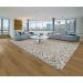 Tapete Glamour Retangular Bouclé (400x500) Cinza
