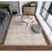 Tapete Glamour Versátil Retangular Bouclé (150x200) Cinza