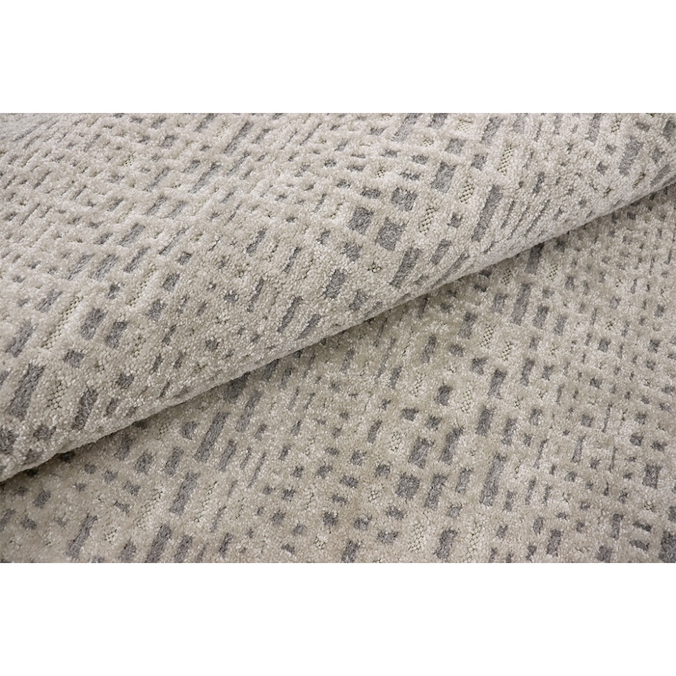 Tapete Glamour Versátil Retangular Bouclé (200x290) Cinza