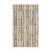 Tapete Herat Alameda Retangular Veludo (200x300) Bege e Cinza