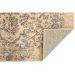 Tapete Herat Dama Retangular Veludo (100x150) Bege e Cinza