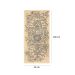 Tapete Herat Dama Retangular Veludo (50x100) Bege e Cinza