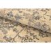 Tapete Herat Dama Retangular Veludo (50x100) Bege e Cinza