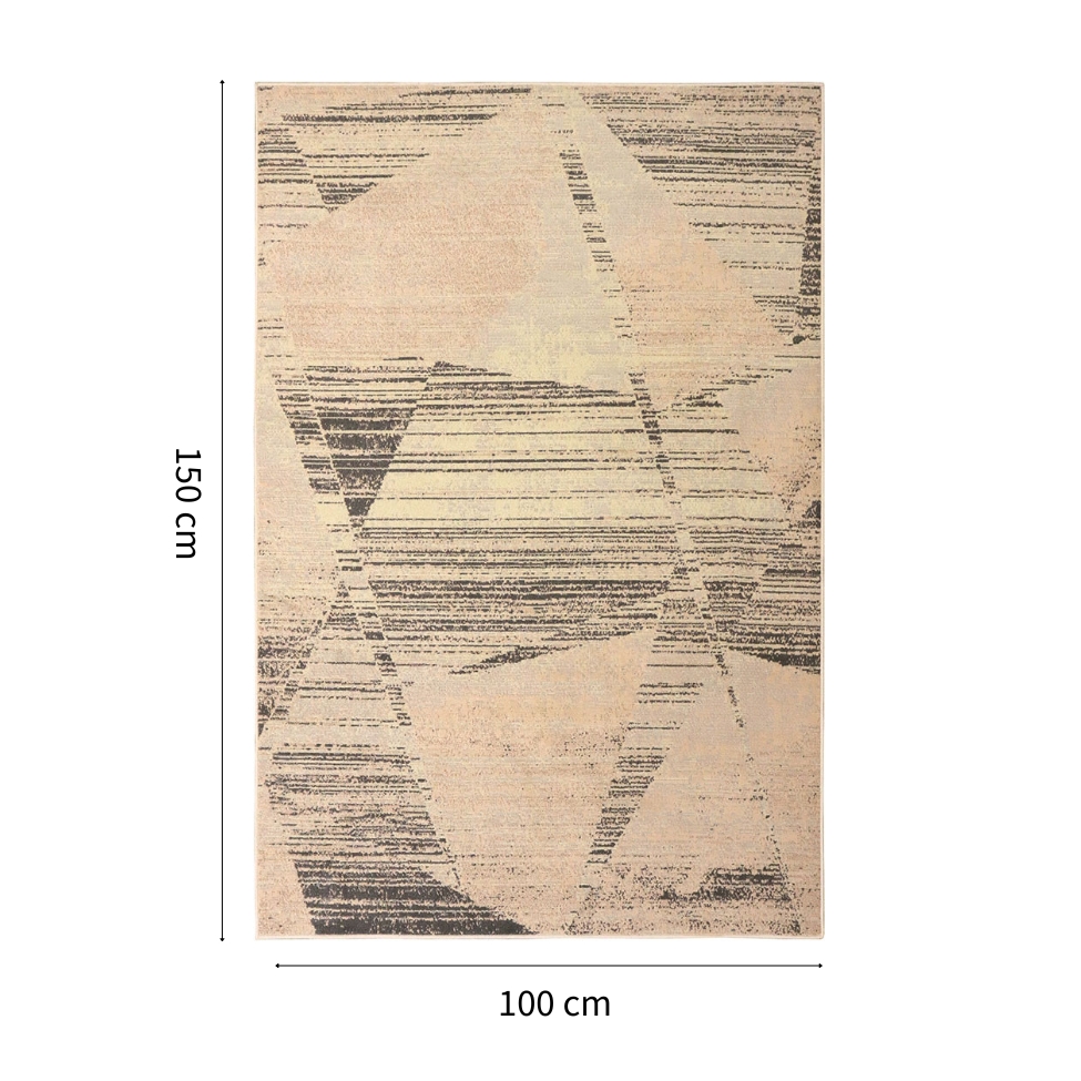 Tapete Herat Export Retangular Veludo (100x150) Bege