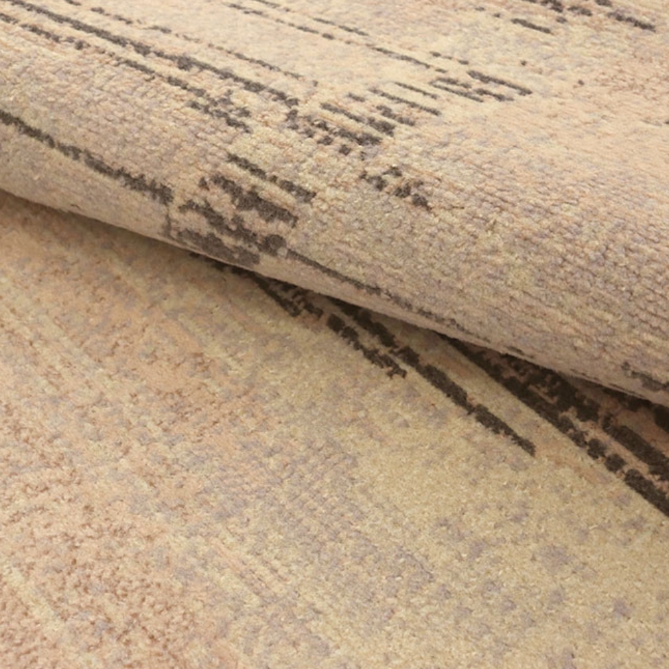 Tapete Herat Export Retangular Veludo (100x150) Bege