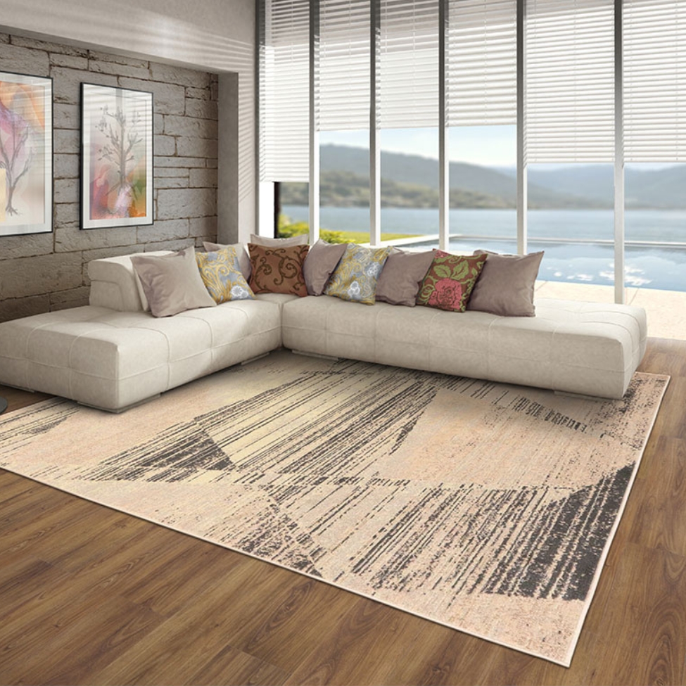 Tapete Herat Export Retangular Veludo (200x250) Bege