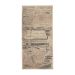 Tapete Herat Export Retangular Veludo (50x150) Bege