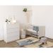 Tapete Herat Horizonte Retangular Veludo (100x150) Bege e Cinza
