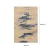 Tapete Herat Horizonte Retangular Veludo (100x150) Bege e Cinza