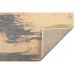 Tapete Herat Horizonte Retangular Veludo (100x150) Bege e Cinza