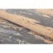 Tapete Herat Horizonte Retangular Veludo (100x150) Bege e Cinza