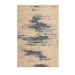 Tapete Herat Horizonte Retangular Veludo (200x300) Bege e Cinza