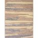 Tapete Herat Litoral Retangular Veludo (150x200) Bege e Cinza