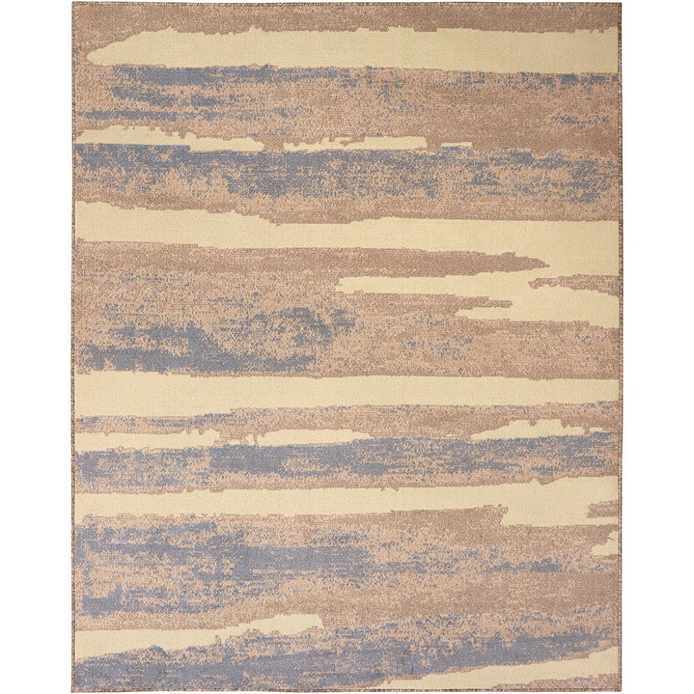 Tapete Herat Litoral Retangular Veludo (200x250) Bege e Cinza