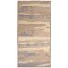 Tapete Herat Litoral Retangular Veludo (50x100) Bege e Cinza