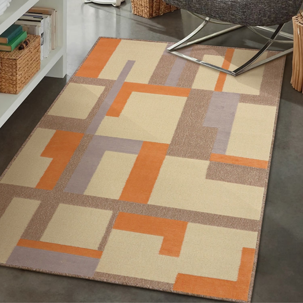 Tapete Herat New Retangular Roselan (100x150) Colorido