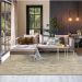 Tapete Herat New Retangular Roselan (200x250) Bege e Azul
