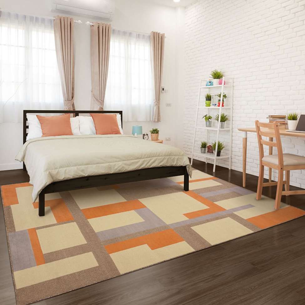 Tapete Herat New Retangular Roselan (200x250) Colorido