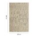 Tapete Herat New Retangular Roselan (200x300) Bege e Azul