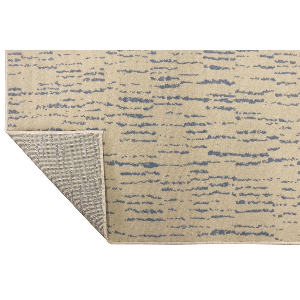 Tapete Herat New Retangular Roselan (200x300) Bege e Azul