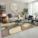 Tapete Herat New Retangular Roselan (200x300) Bege e Verde