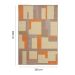 Tapete Herat New Retangular Roselan (200x300) Colorido
