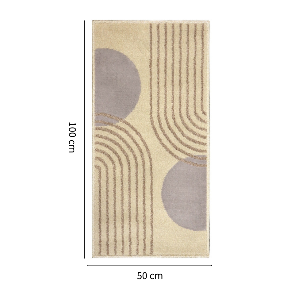 Tapete Herat New Retangular Roselan (50x100) Bege