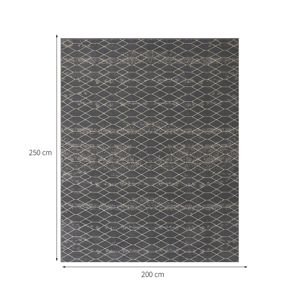 Tapete Herat Retangular Velour  (200x250) Tela