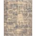 Tapete Labella Patina Retangular Veludo (200x250) Cinza e Bege