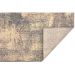 Tapete Labella Patina Retangular Veludo (50x100) Cinza e Bege