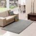 Tapete Mira Retangular Polipropileno (100x150) Chumbo