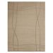 Tapete Mira Retangular Polipropileno (150x200) Bege