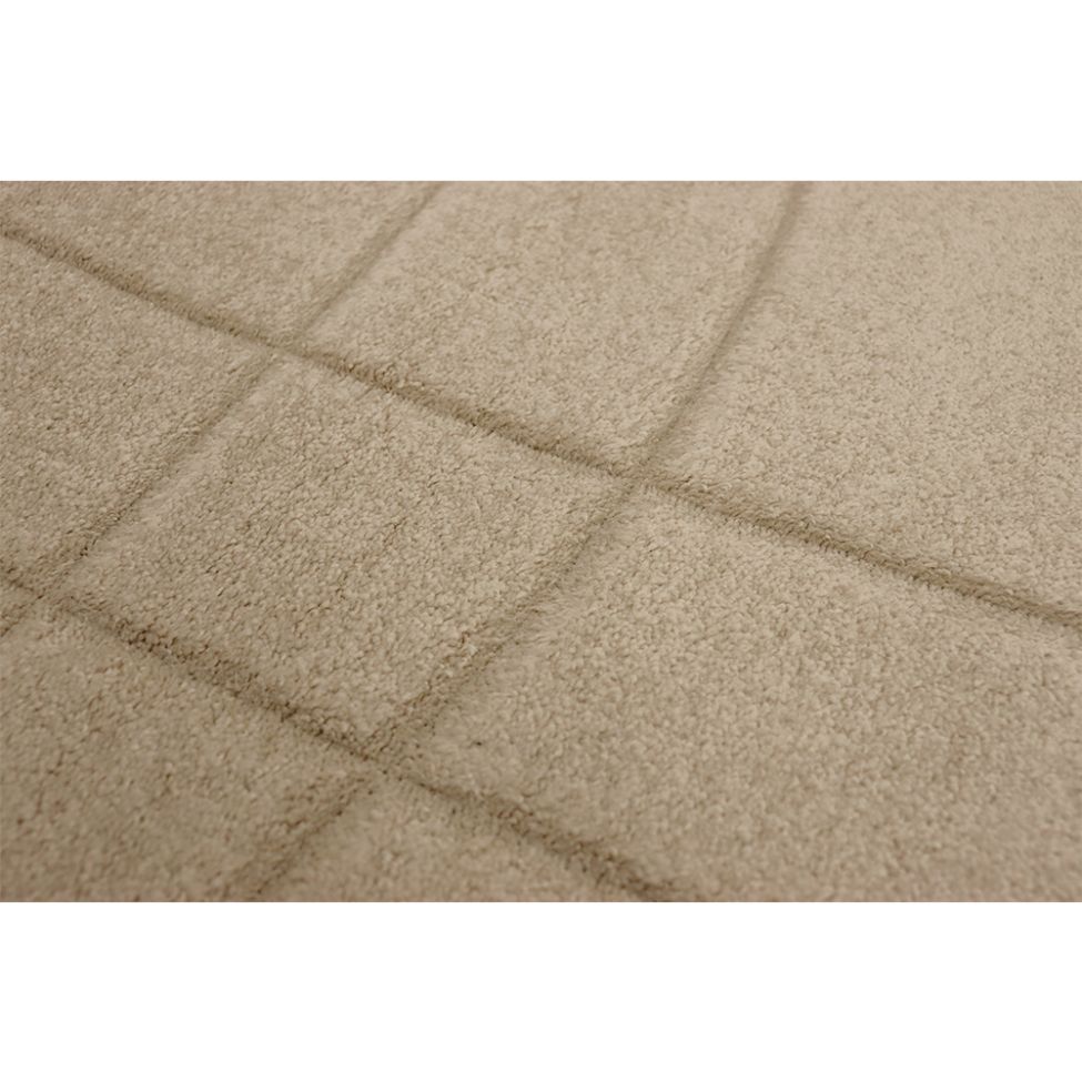 Tapete Mira Retangular Polipropileno (150x200) Bege
