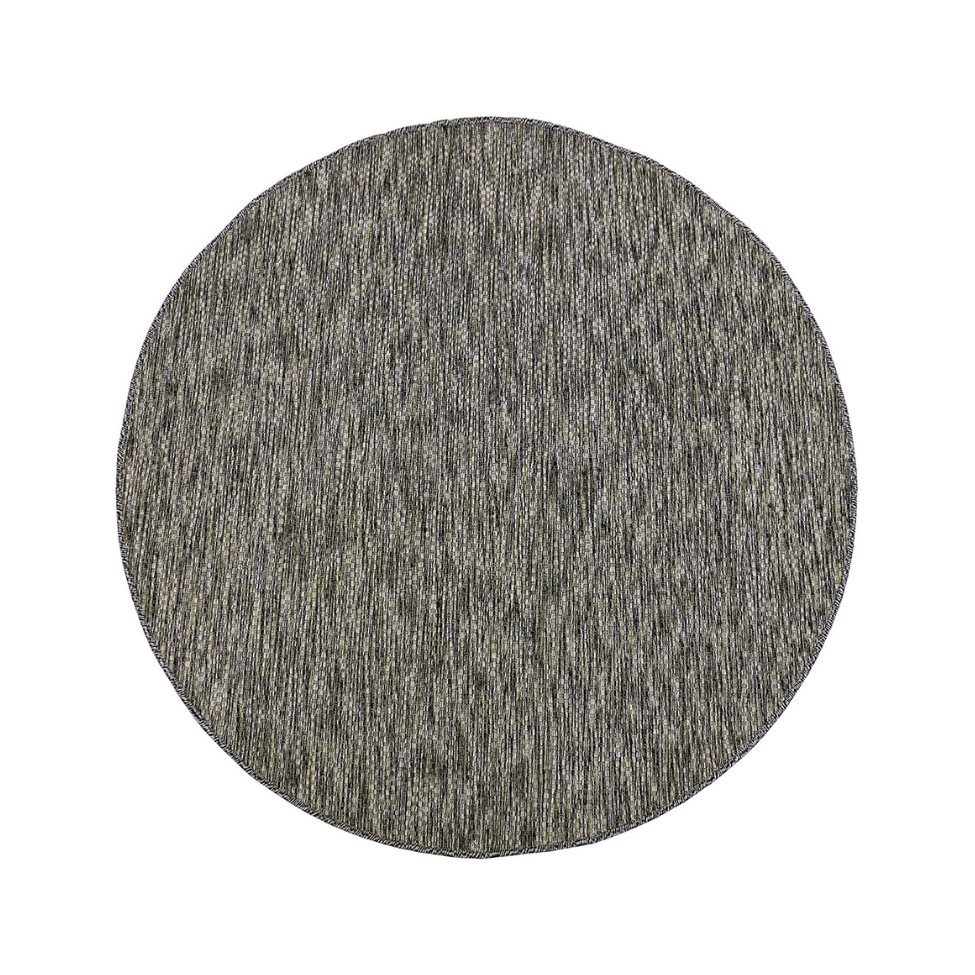 Tapete New Bouclé Redondo Roselan (140x140) Chumbo