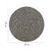 Tapete New Bouclé Redondo Roselan (140x140) Chumbo