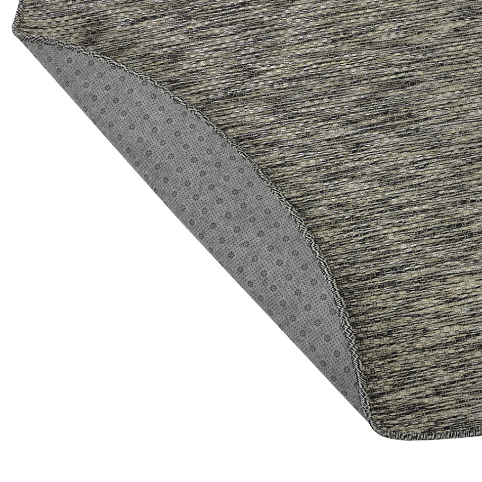 Tapete New Bouclé Redondo Roselan (140x140) Chumbo